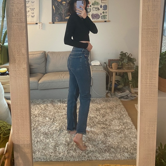 Cut Jeans Midblue 26 
